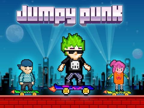 Jumpy Punk - Cyber Jack Flash ~ Future Skate screenshot 2
