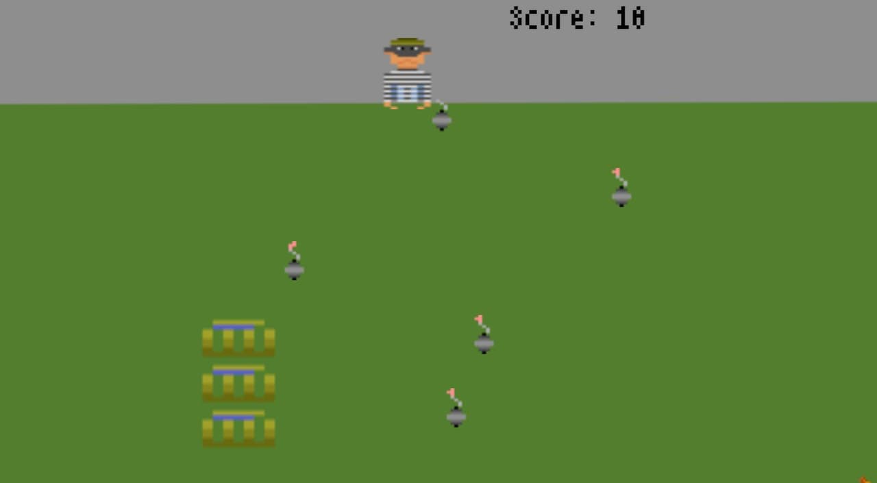 Kaboom! Atari 2600 Remake screenshot 3