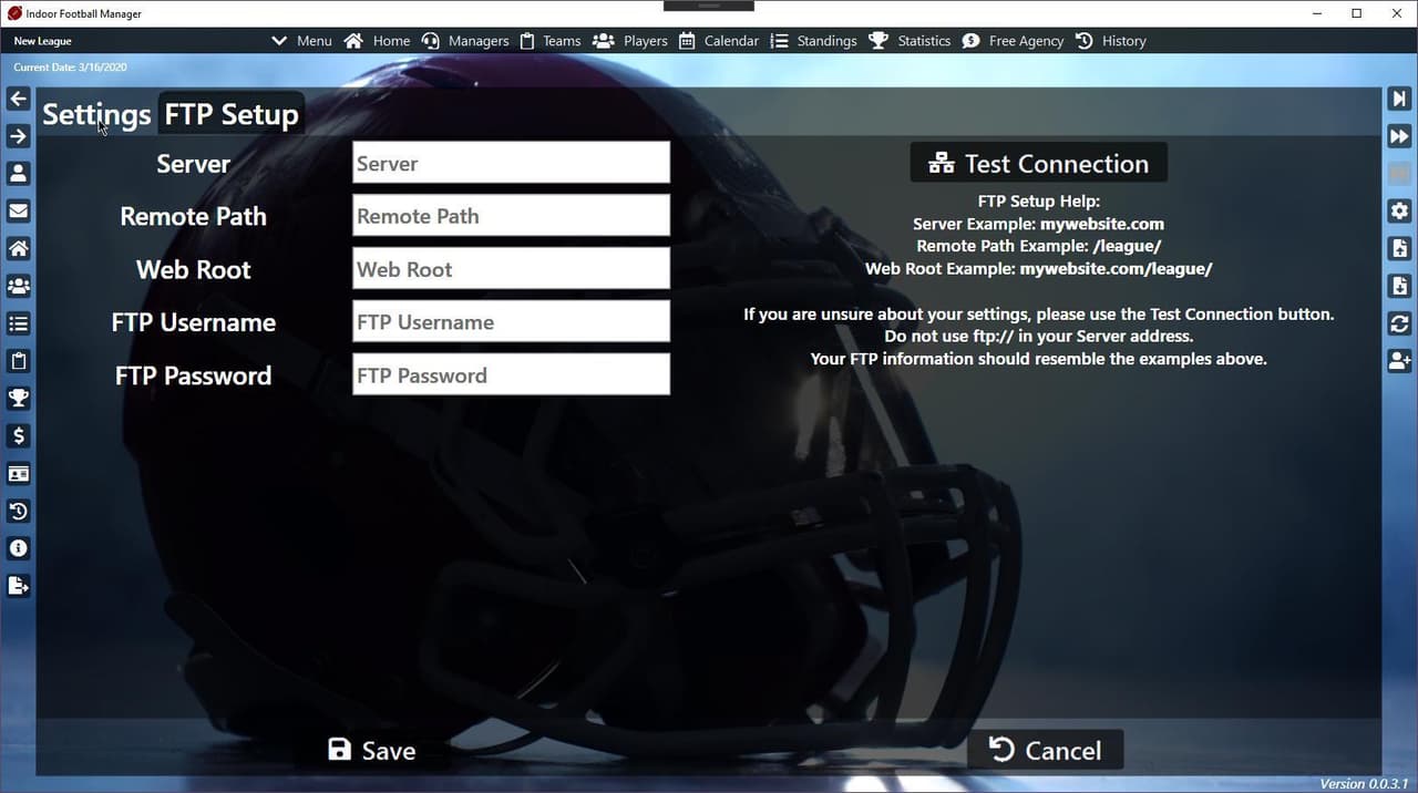 Indoor Football Manager screenshot 4