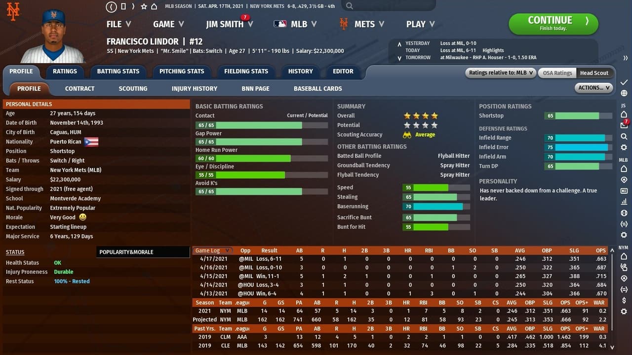 Out of the Park Baseball 22 screenshot 5