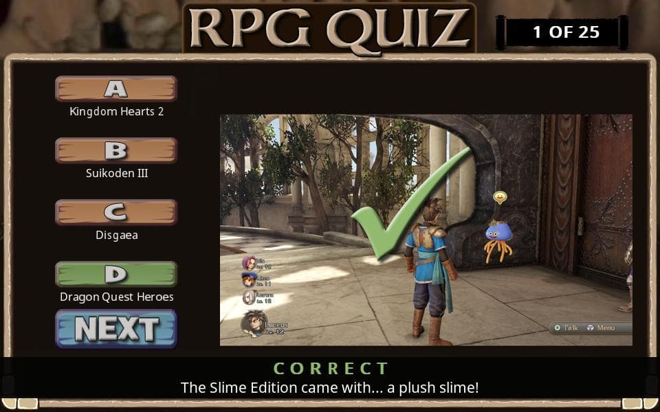 RPG Gaming Quiz screenshot 3