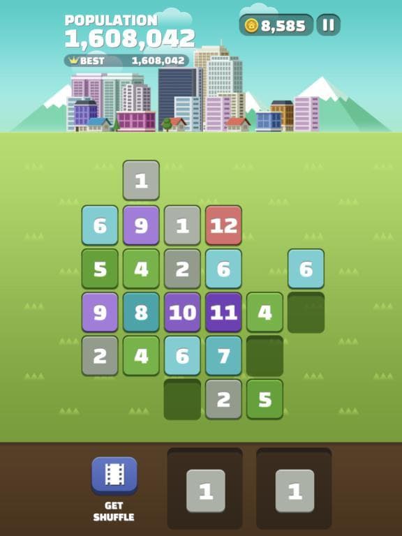 My Little Town: Number Puzzle screenshot 4