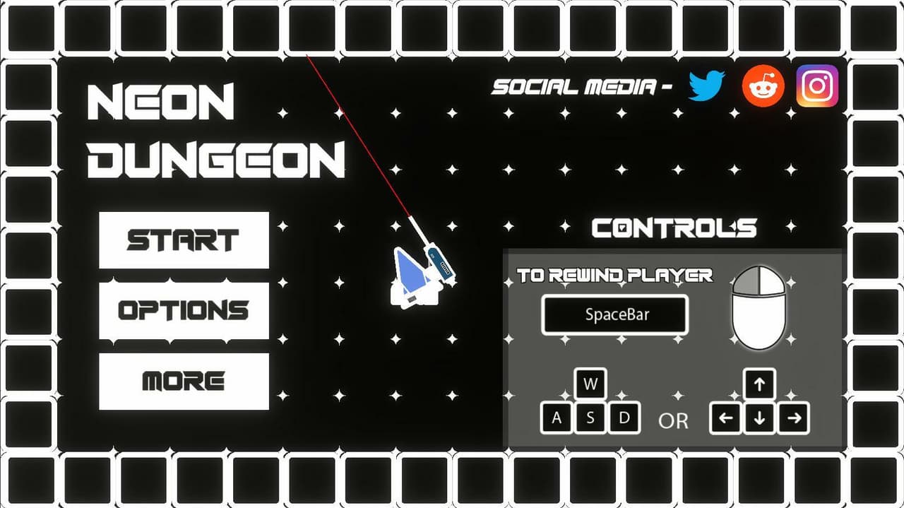 Neon Dungeon (itch) screenshot 2