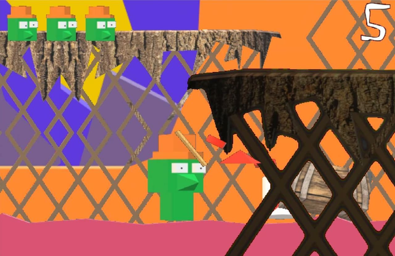 KEKCROC supercroc (Sega Saturn , PC) screenshot 2