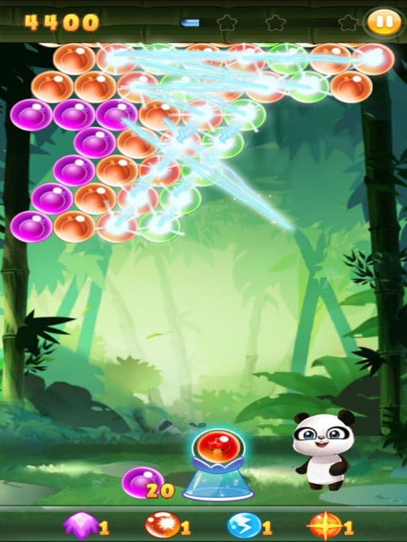 Panda Bubble Pop-Free Pop Bubble Shoot Mania games screenshot 2