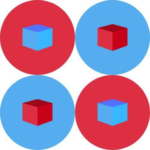 Red vs Blue (basithm0501)