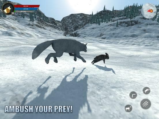 Arctic Wolf Survival Simulator screenshot 2