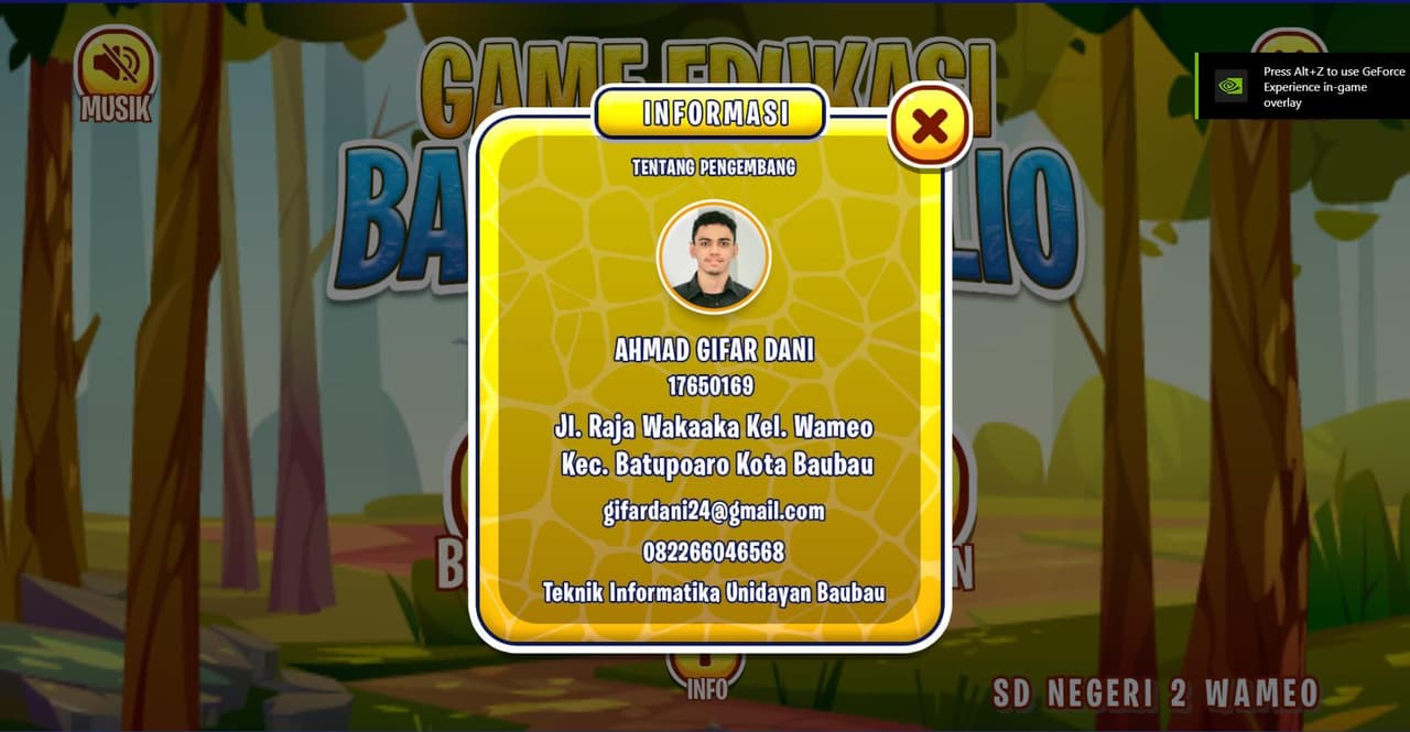 Game Edukasi Bahasa Wolio screenshot 2