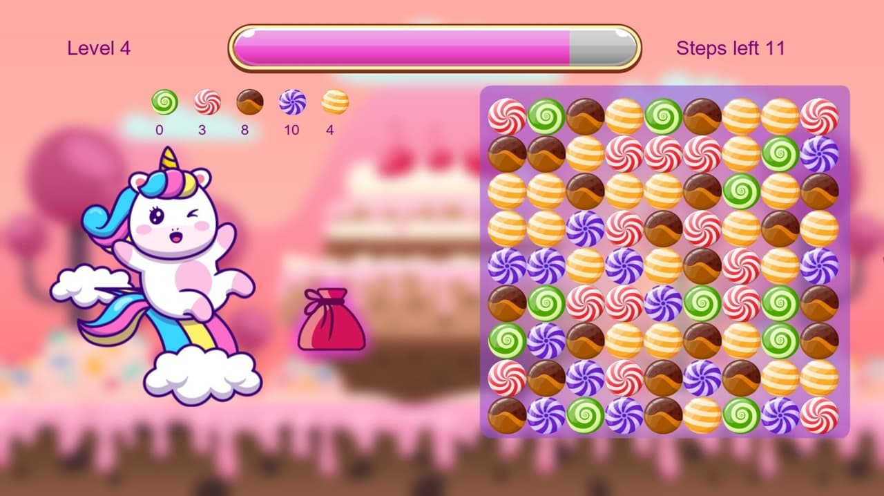 Unicorn and Sweets screenshot 2