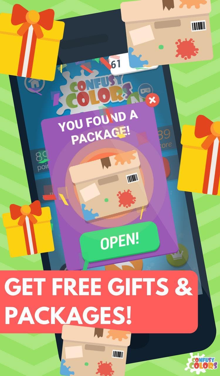 Confusy Colors - train your brain for free