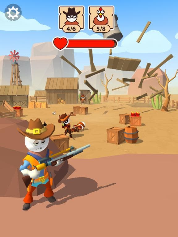 Stickman sniper: western gun screenshot 5