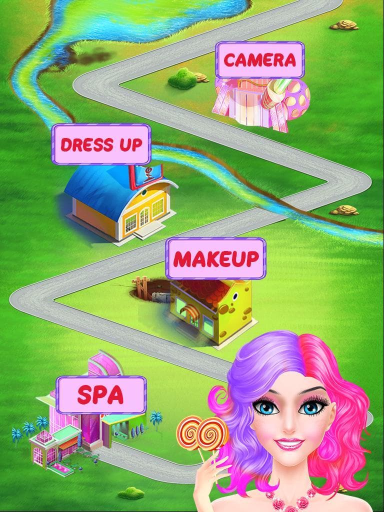 Candy Girl Makeup Artist- Candy Makeover screenshot 5