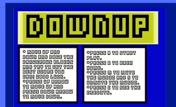 DOWNUP (Tinise_Games) screenshot 2