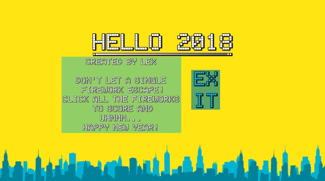 HELLO 2018! screenshot 2