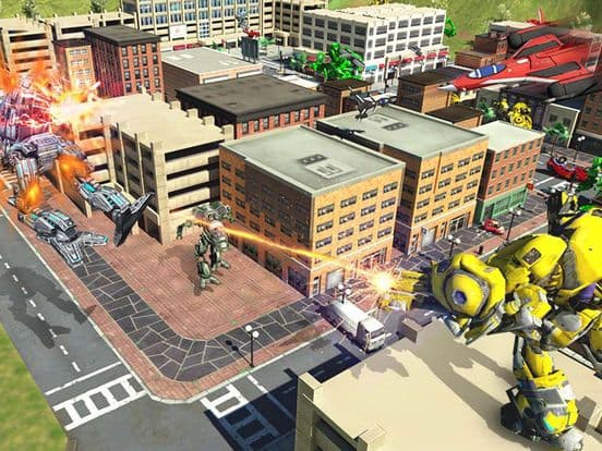 Flying Robot War Plane screenshot 3