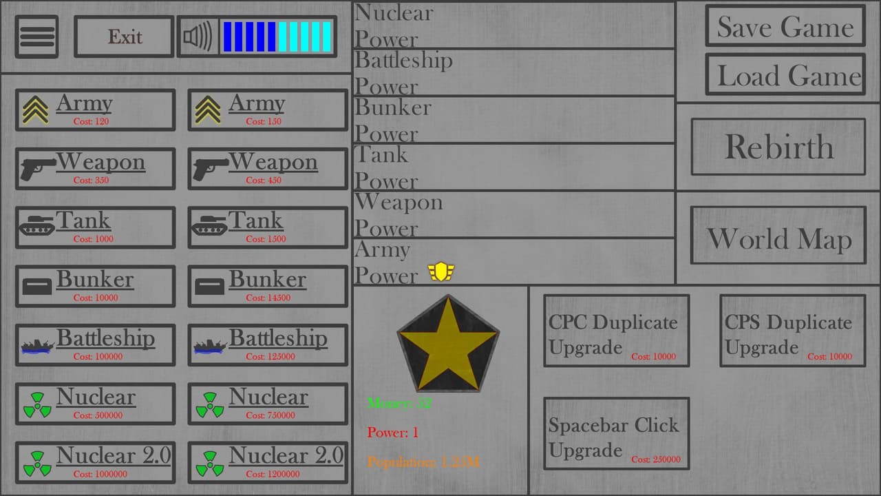 Military-Clicker screenshot 3