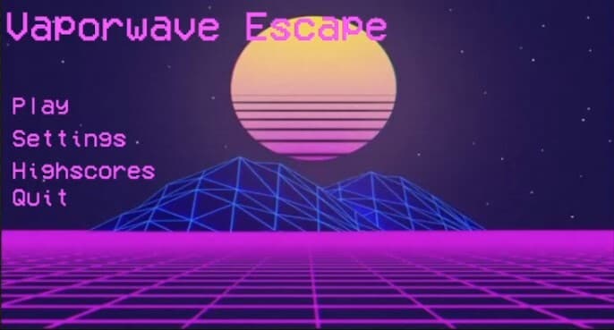 Infinite Runner (Vaporwave)