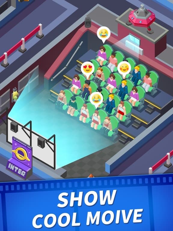 Idle Cinema Empire Tycoon Game screenshot 3