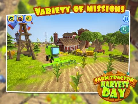 Farm Tractor - Harvest Day 3D screenshot 3