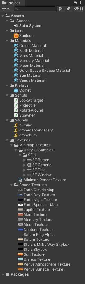 Solar System (itch) (nonabeans) screenshot 2