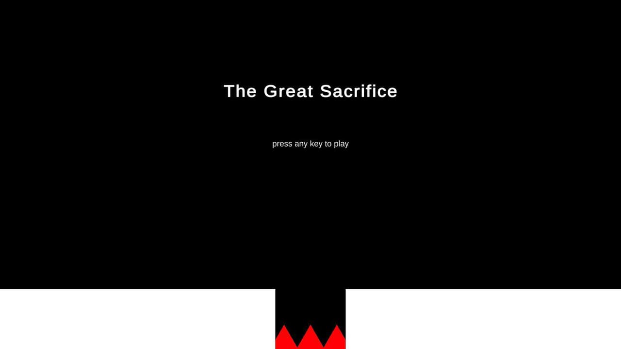 The Great Sacrifice