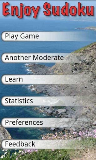 Enjoy Sudoku screenshot 3