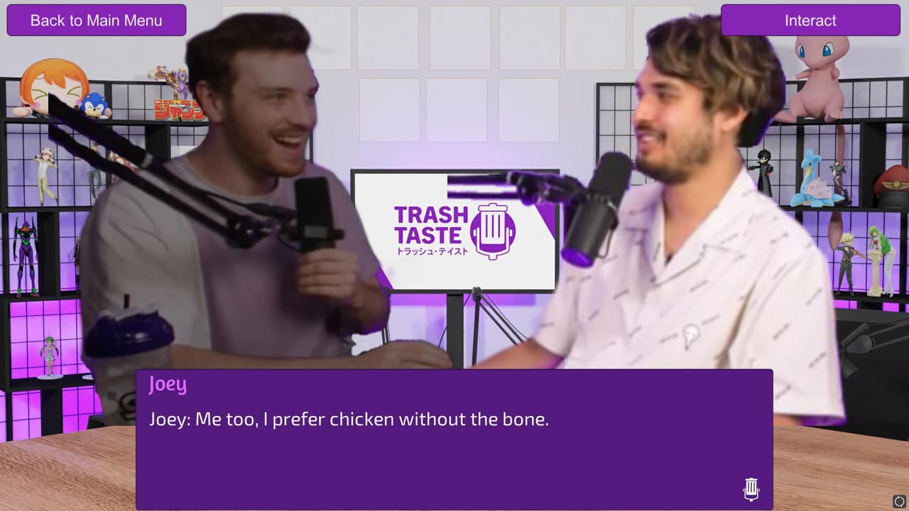 Trash Taste Simulator