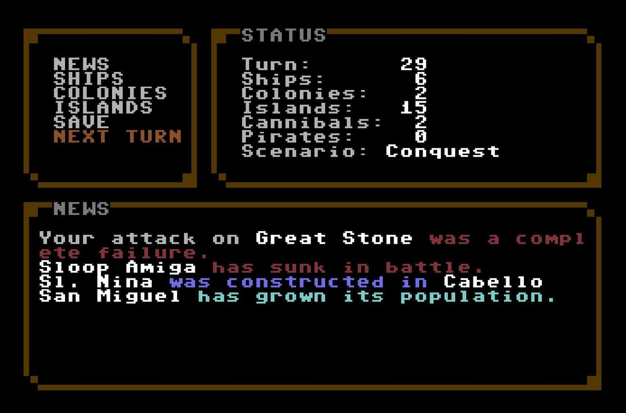 New Lands C64 screenshot 2