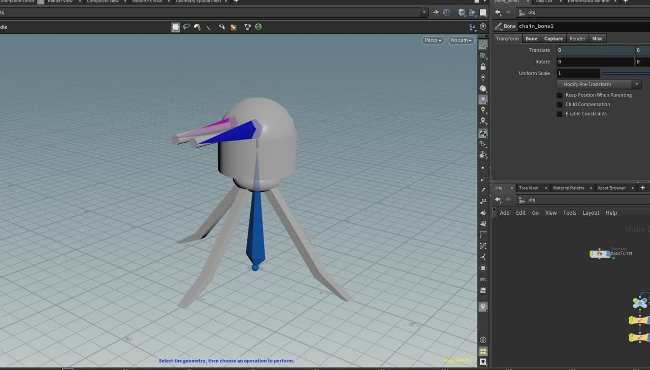 SpaceAttack! - For Houdini GameJam 2020