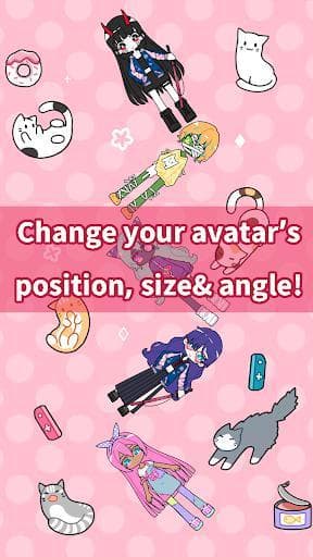 Cute Girl Avatar Maker - Cute Avatar Creator Game screenshot 4