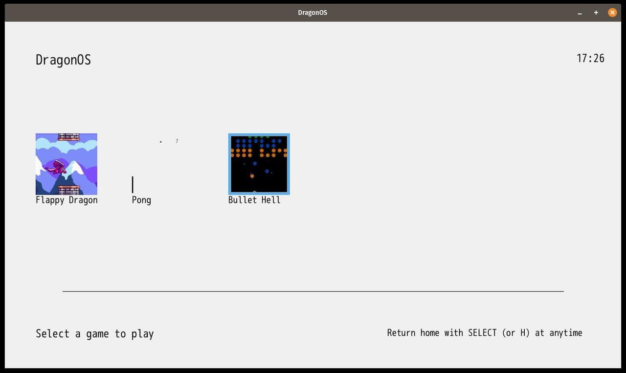 DragonOS screenshot 2