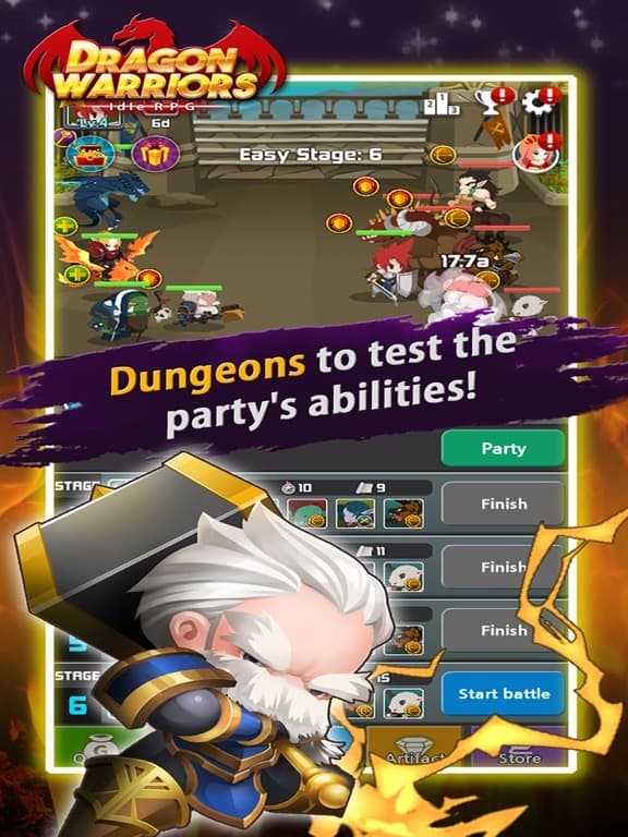Dragon Warriors: VIP screenshot 5