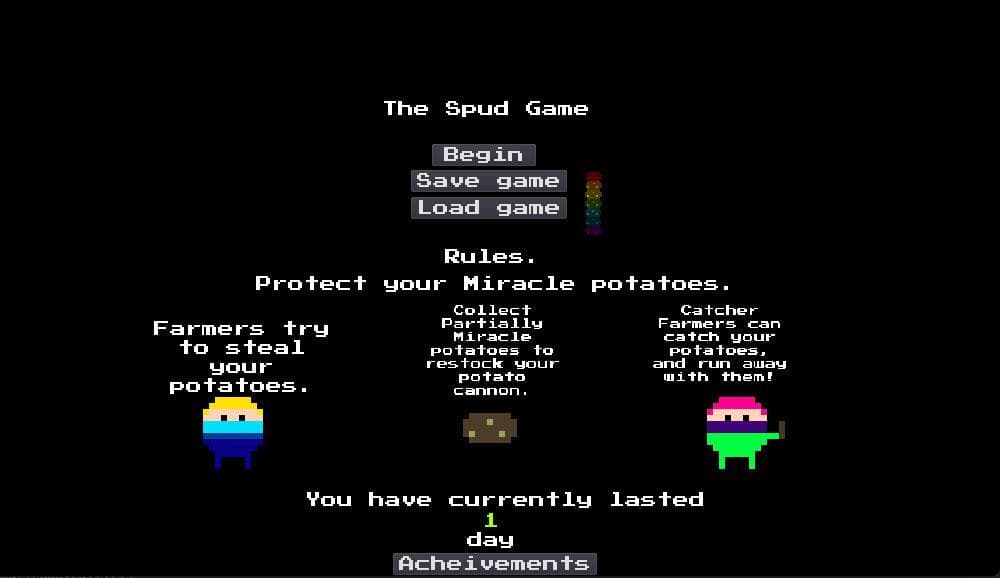 The SPUD GAME screenshot 3