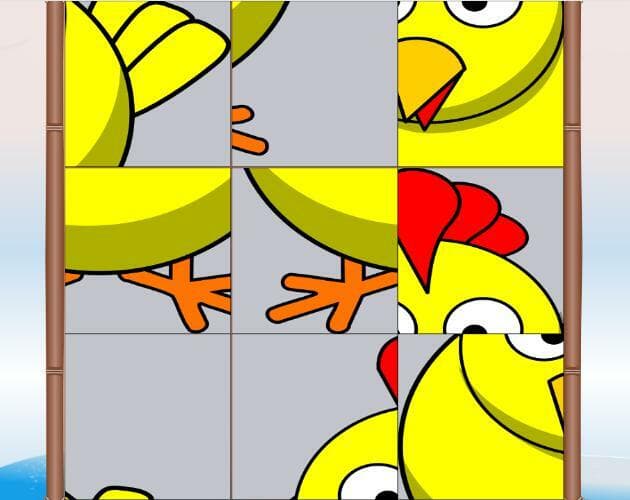 Cute Christmas Puzzle with Animals screenshot 4