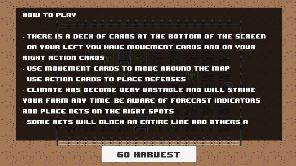 A bad day for harvesting