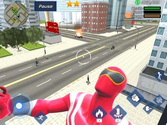 Super Rope Hero - Crime City screenshot 4
