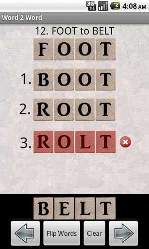 Word 2 Word screenshot 3