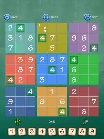 Sudoku -Challenged Math Number Puzzle Game screenshot 2