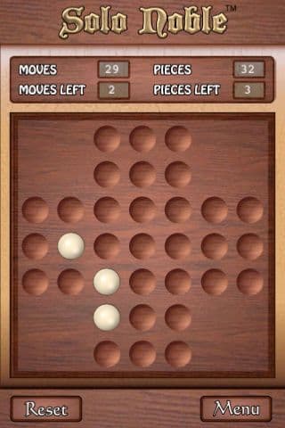 Solo Noble - Peg Solitaire screenshot 5