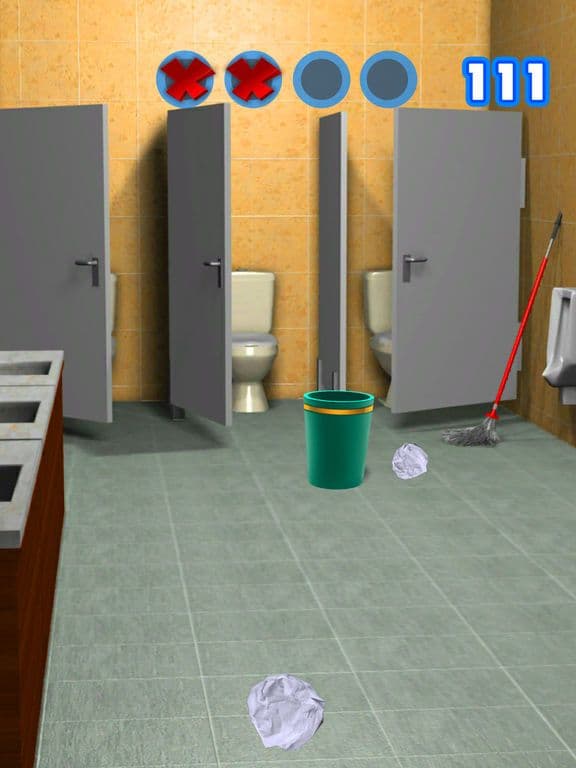 Paper Throw - Aim and Toss