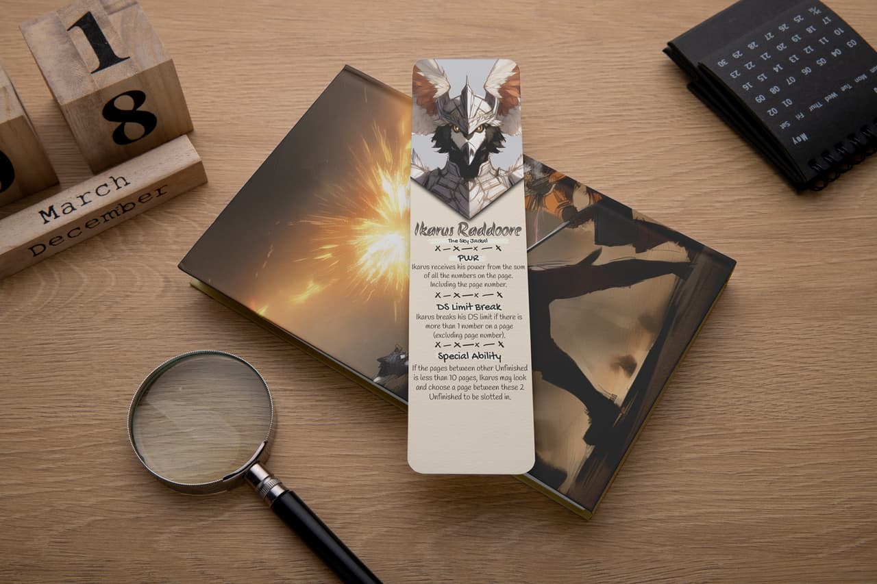 Unfinished: Book and Card Dueling Game