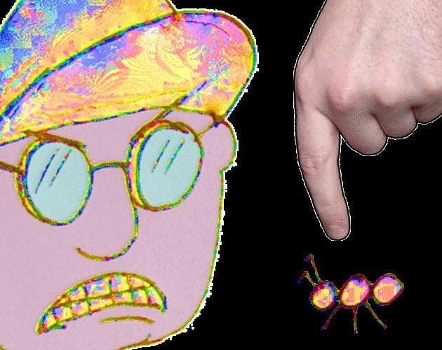 Billy Crushes Ants