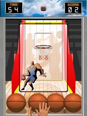 Arcade Free Throw Basketball screenshot 2