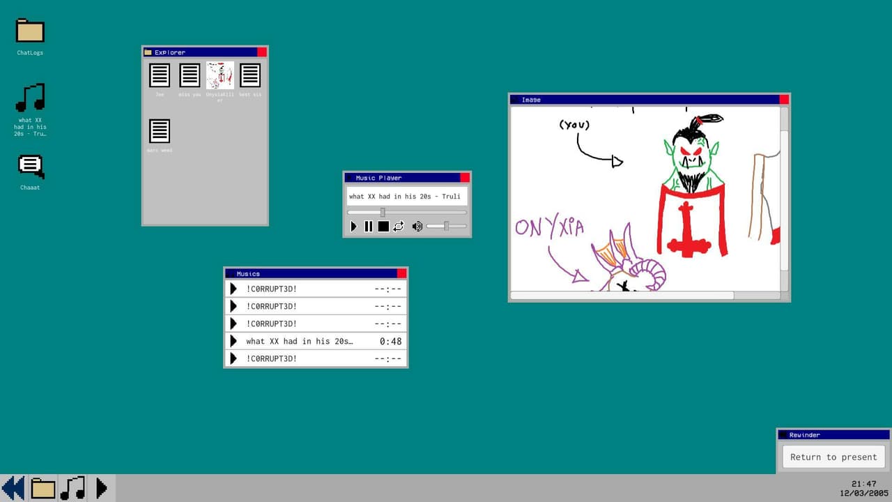 RewindOS screenshot 2