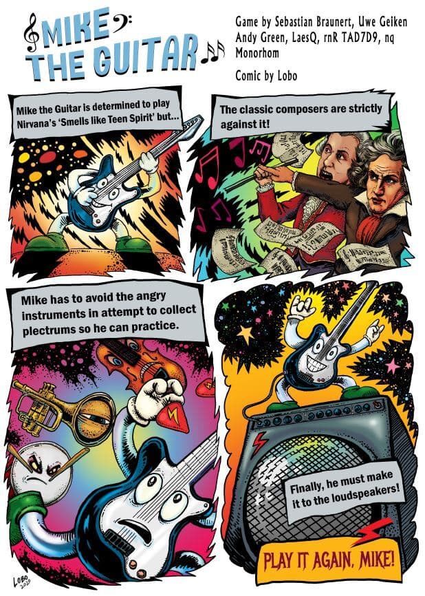 Mike The Guitar 128k screenshot 2