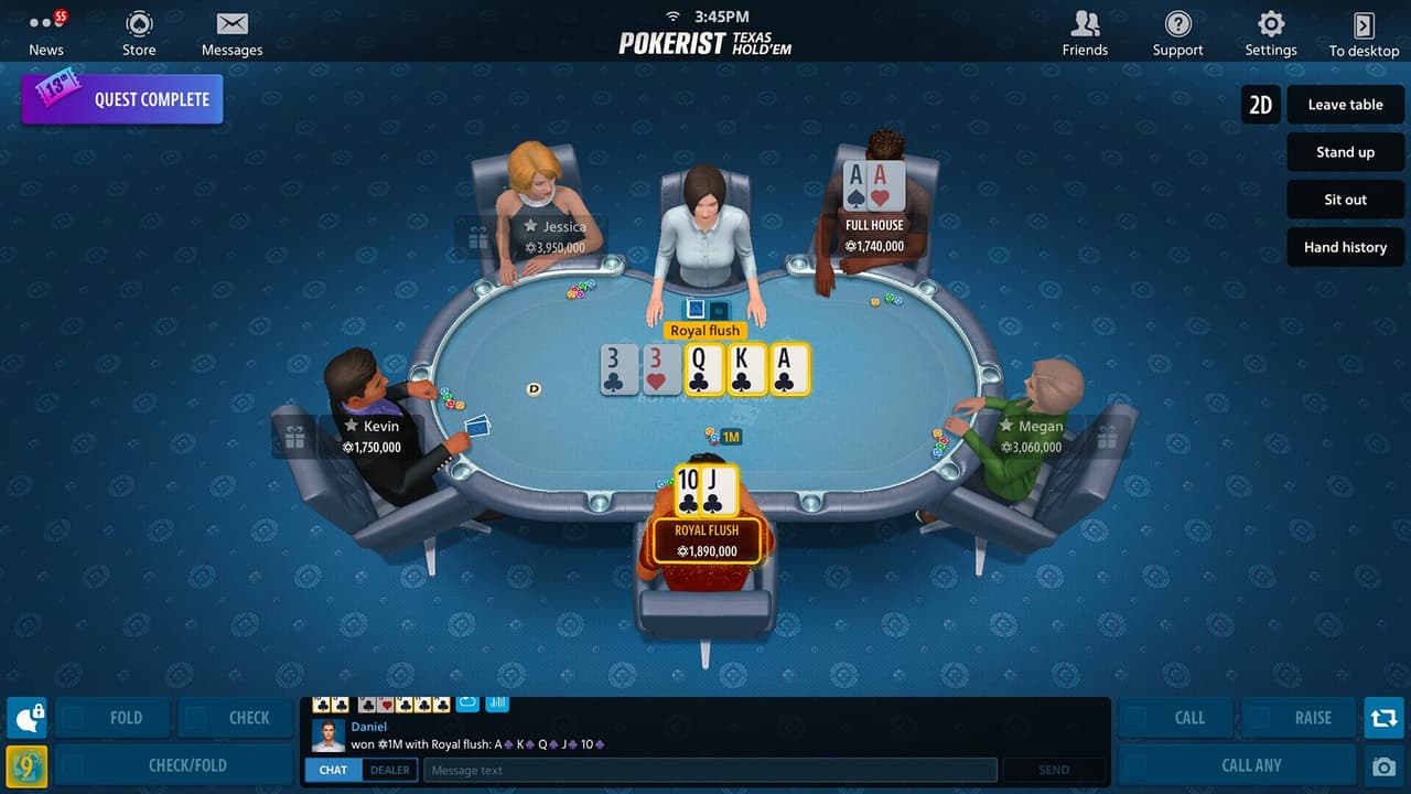 Texas Holdem Poker: Pokerist screenshot 2