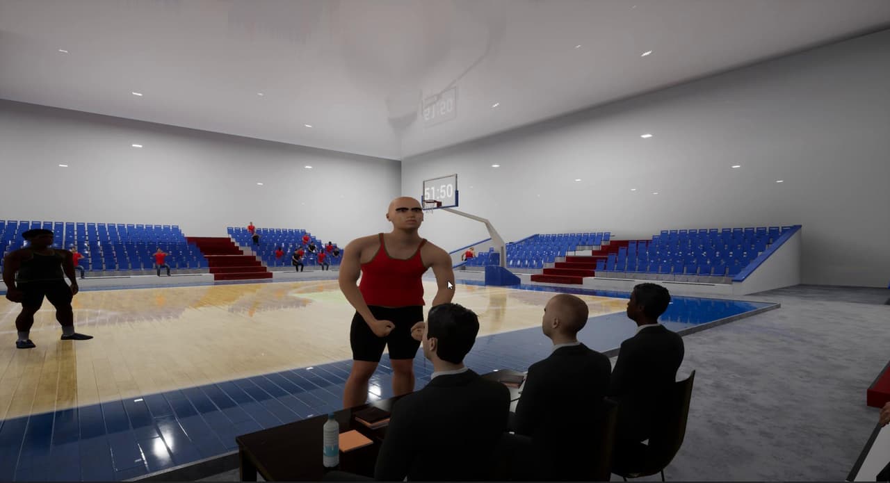 Make it count, Judge - Basketball Judge Beating Simulator screenshot 3