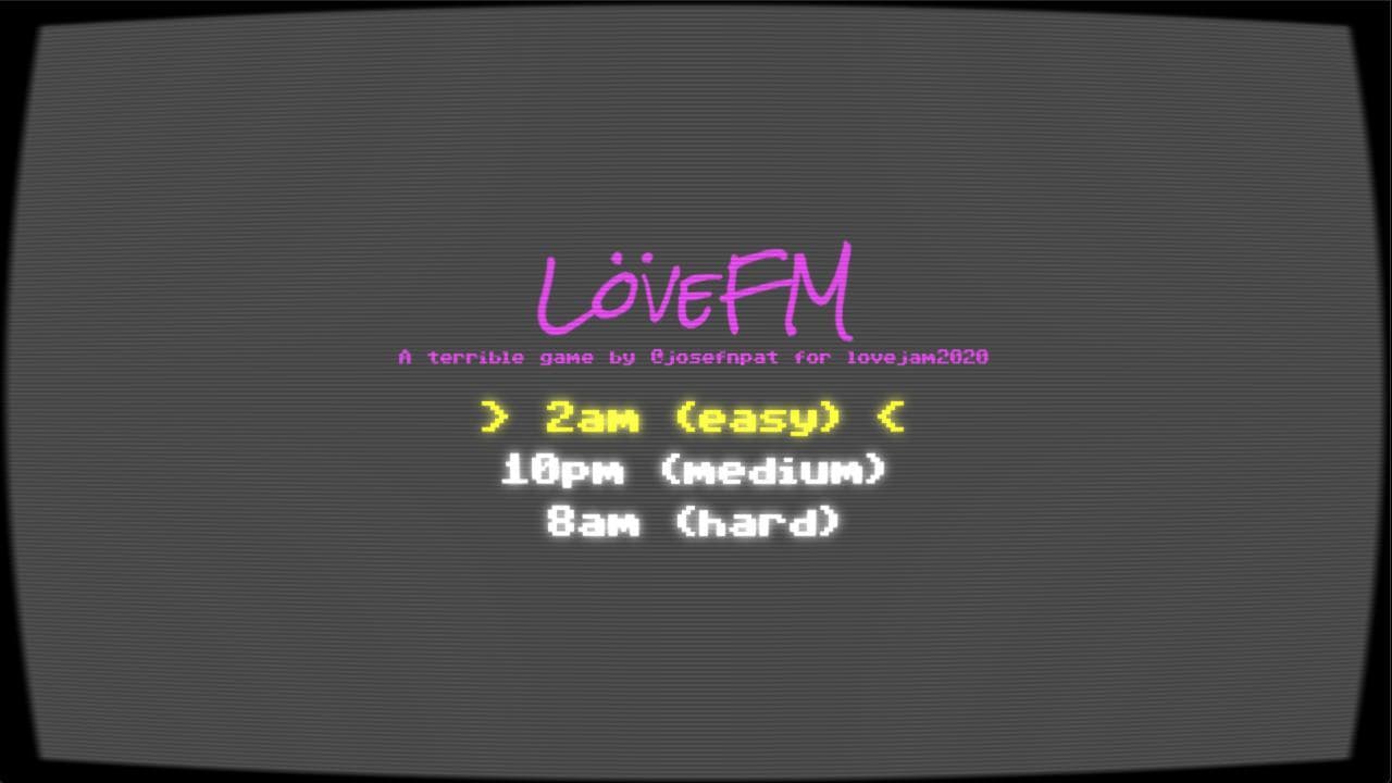 LöveFM screenshot 2