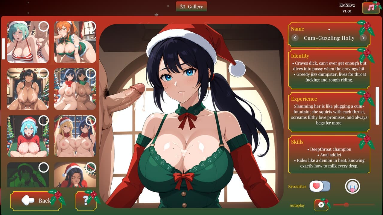 Hentai Senpai: Thiccmas Cumsluts screenshot 6