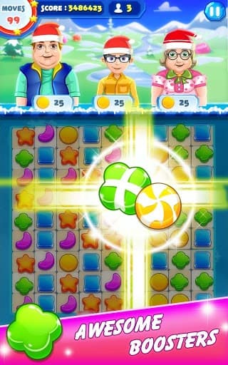 Christmas Bash - Santa Claus Match 3 Puzzle screenshot 3